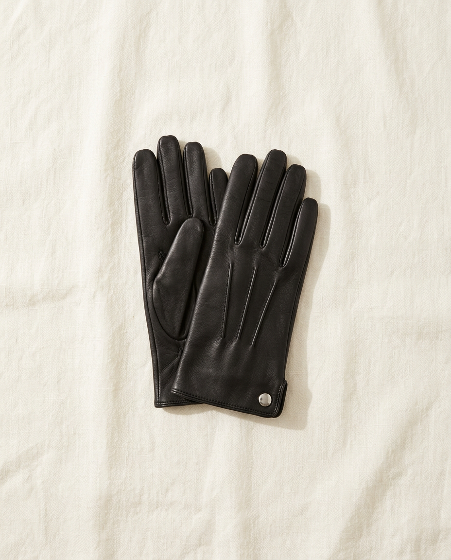 ELMA Cashmere-Lined Leather Gloves